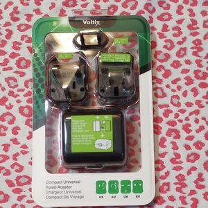 Black Universal Travel Adapter